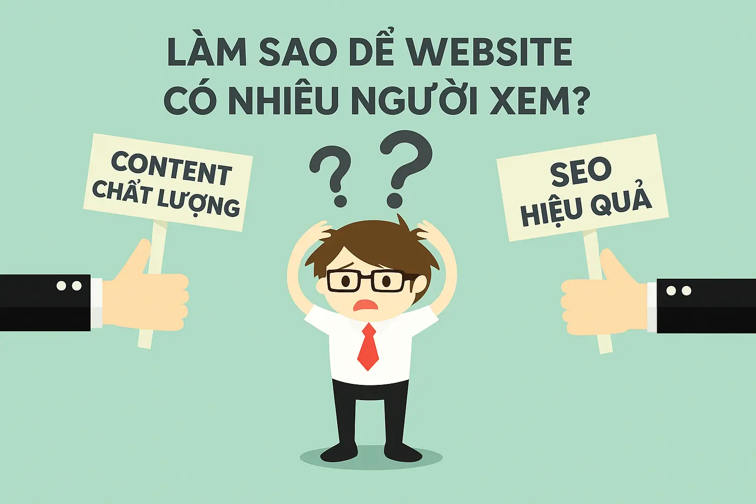 làm sao để website có nhiều người xem